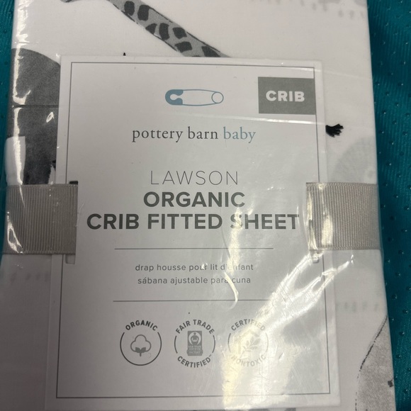 Pottery barn kids Lawson Organic fitted crib sheets. - Picture 2 of 4